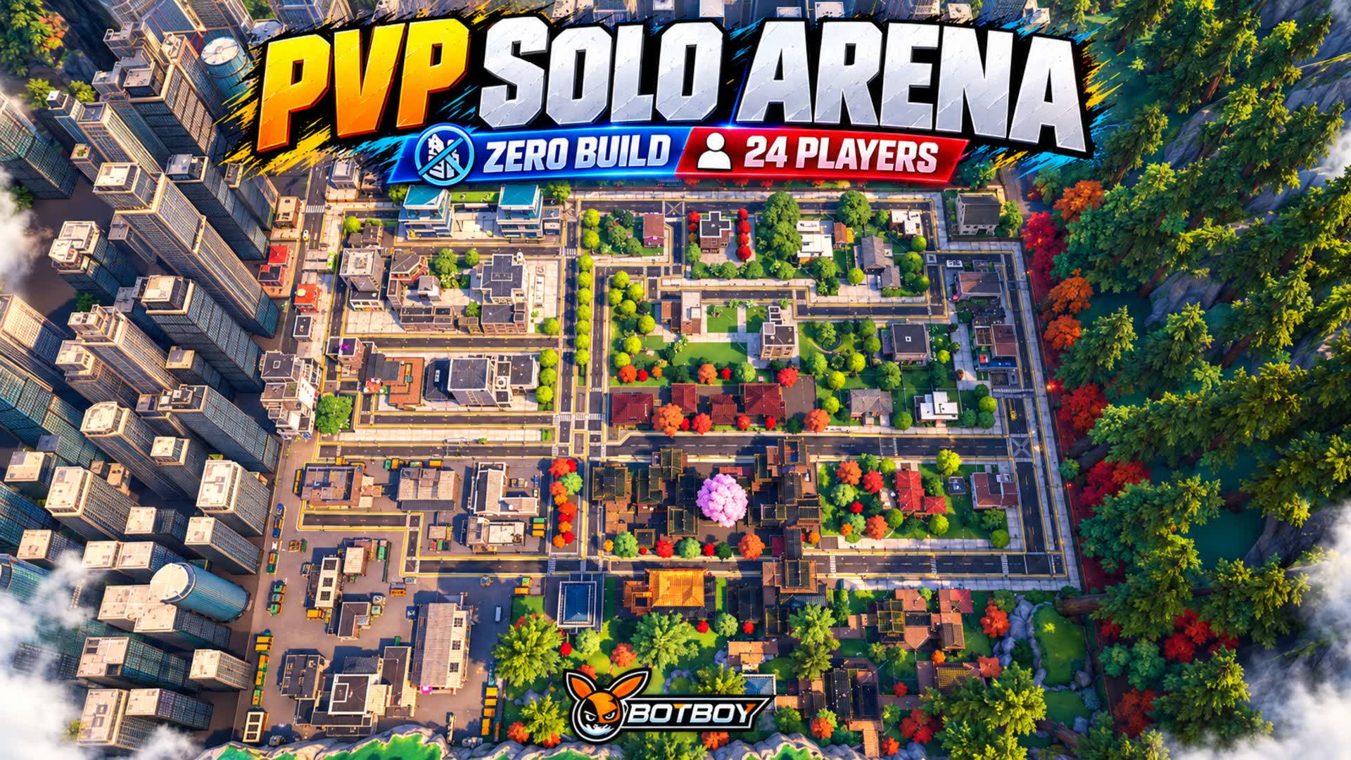 PVP Solo Arena - Fortnite island 3523-8767-8097 by Botboy-_-