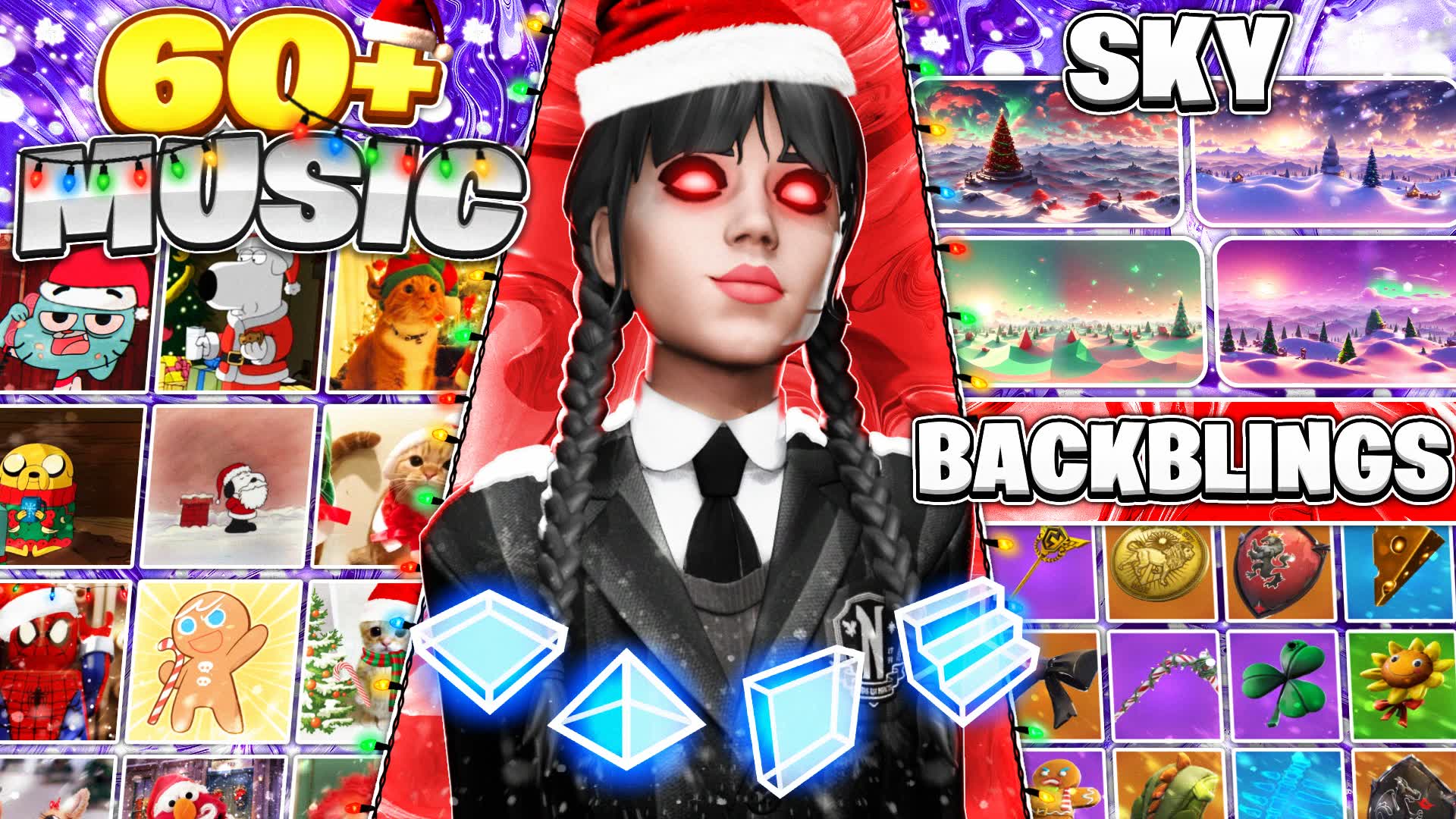 ❄️CHRISTMAS 1V1🎄 [+60 SONGS🎵]