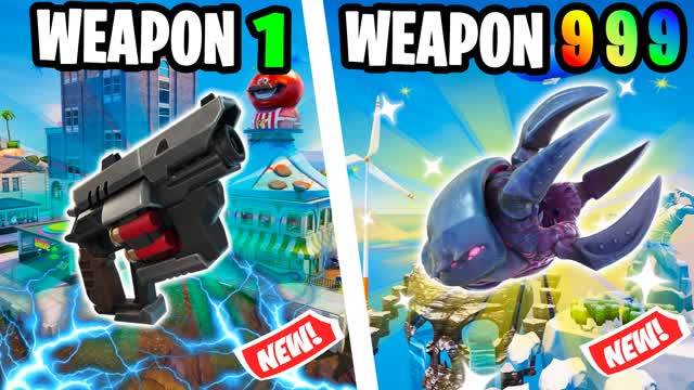 SKYLANDS☁GUN GAME🔫ONE SHOT🎯