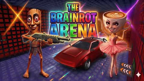 THE BRAINROT ARENA - ALL GUNS & CARS!