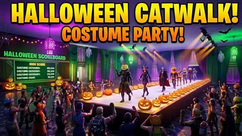 Halloween catwalk: costume party!