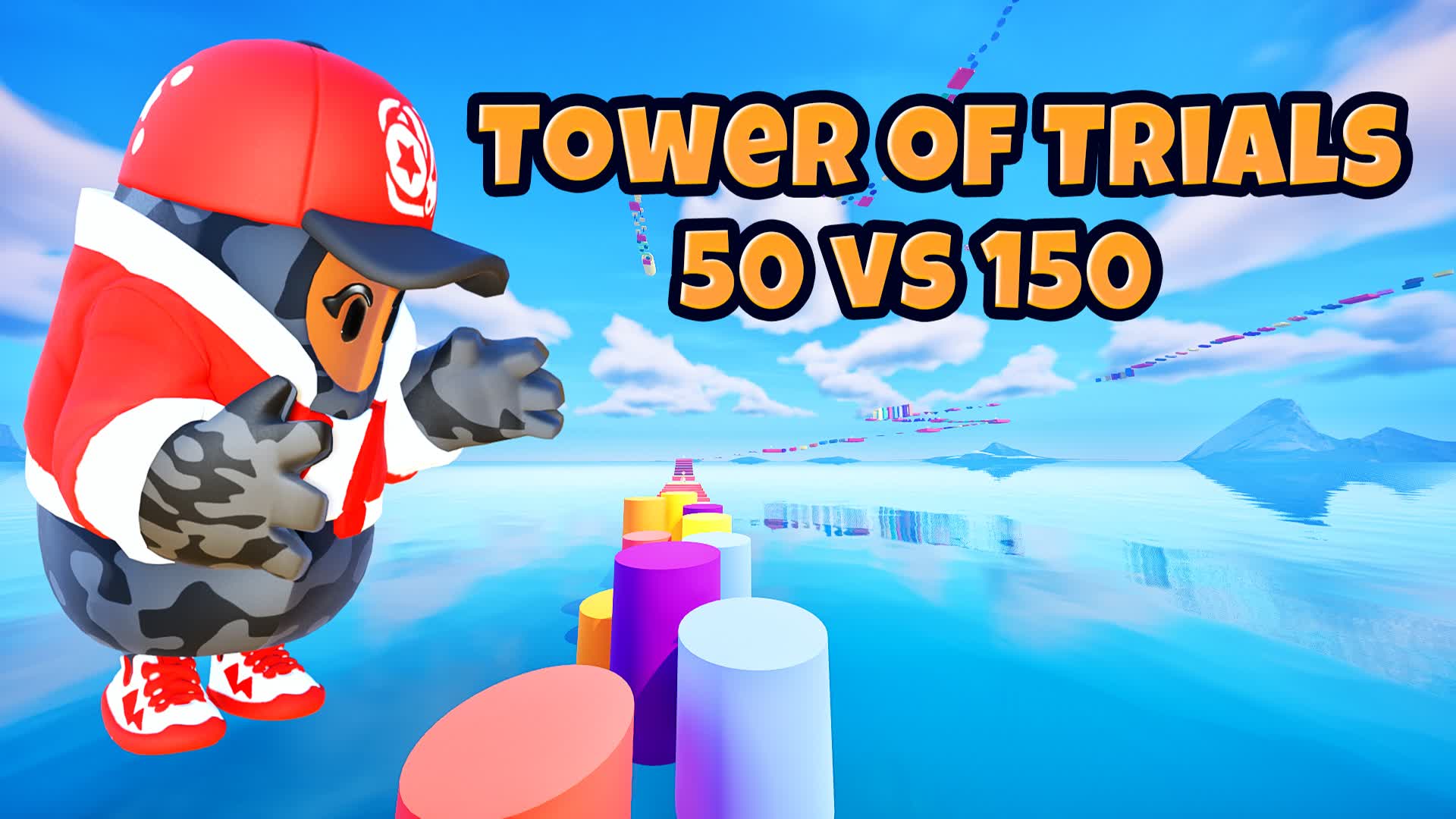Tower of Trials Level 50 vs 150 8374-1422-4776 by myaong - Fortnite ...