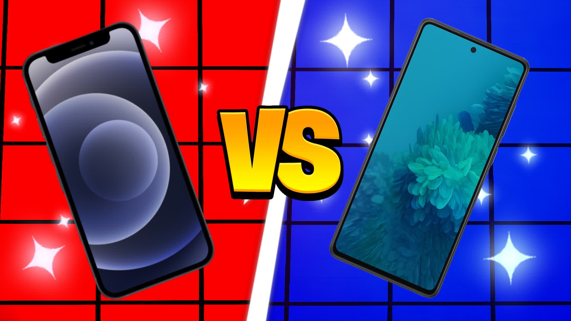 smxy의 아이폰 VS 삼성 레드 VS 블루 🔴🔵 7253-6277-4884 - 포트나이트