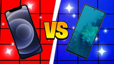 IPHONE VS SAMSUNG RED VS BLUE 🔴🔵