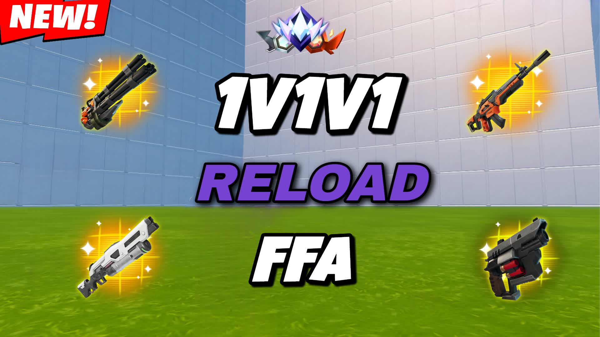 🔫 CRAZY RELOAD FFA: All Weapons ⚡