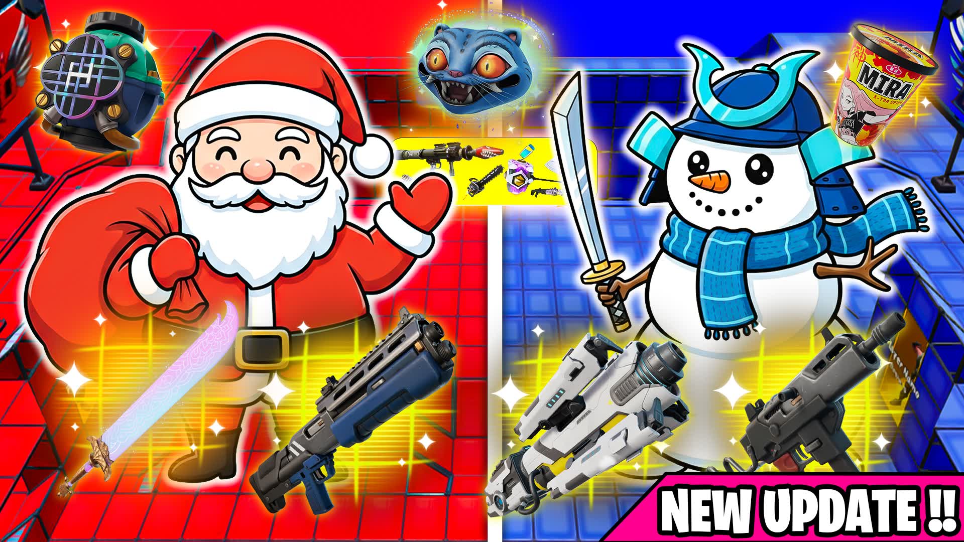 ⭐Snowmen vs Senta V1.1🎯