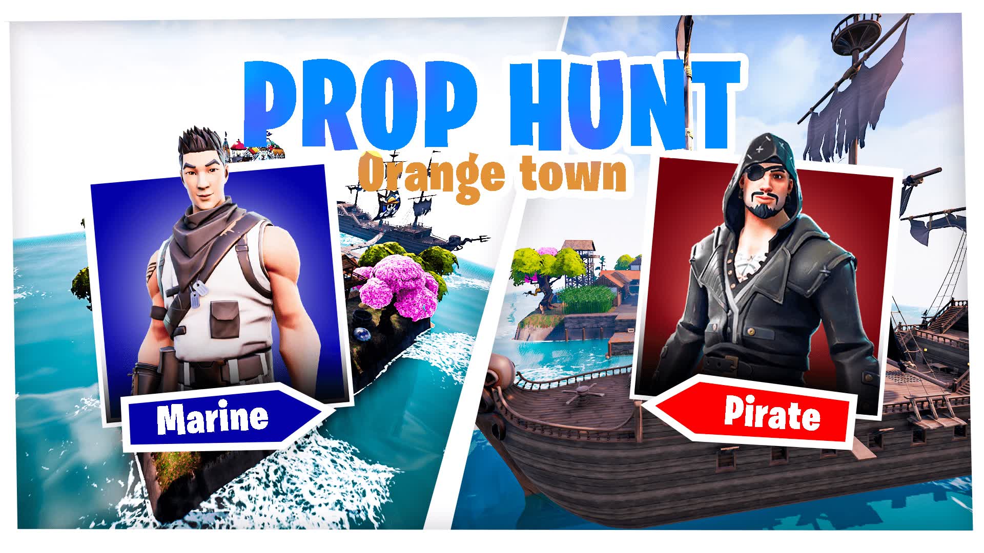 🏴‍☠️👮‍♂️ Prop Hunt | One Piece