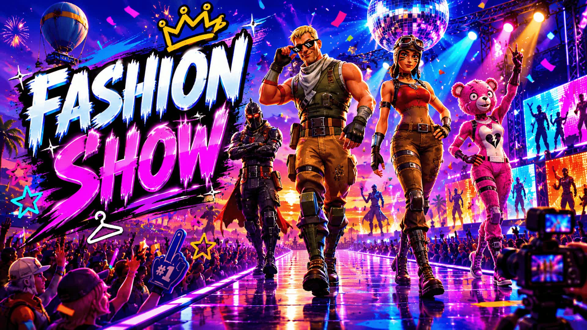 Simple Fashionshow (50 Players)