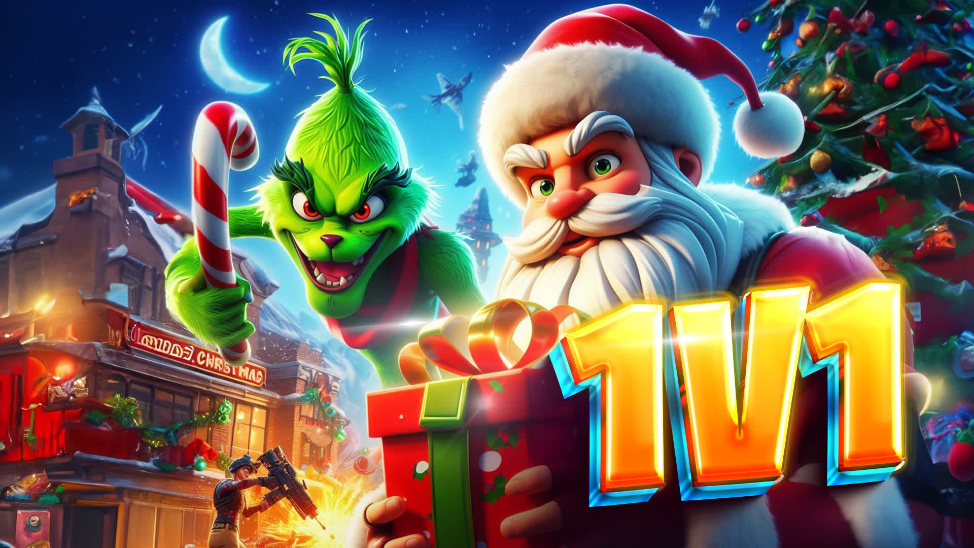SECRET SANTA 1V1 BEWARE OF GRINCH 1993 5688 3155 By Edencreates