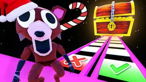 GLASS BRIDGE PARKOUR BRAINROT WINTER