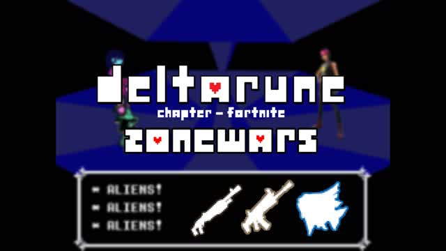 DELTARUNE HOMETOWN - ZONE WARS [BUILDS]