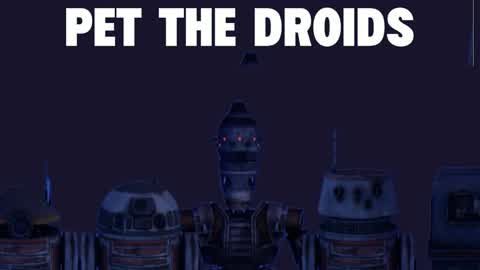 Pet the droids
