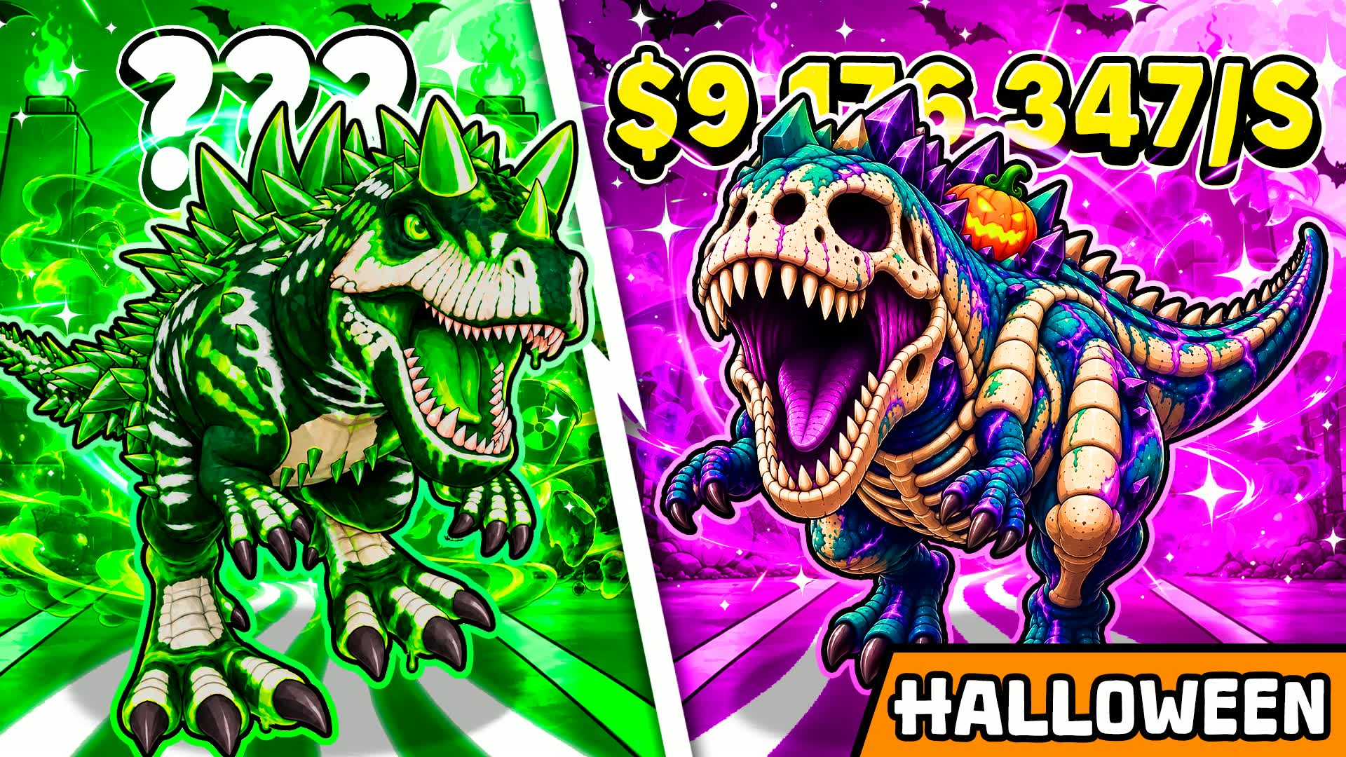 STEAL THE DINO [HALLOWEEN] 1499-6977-1308 by nbrstudios - フォート