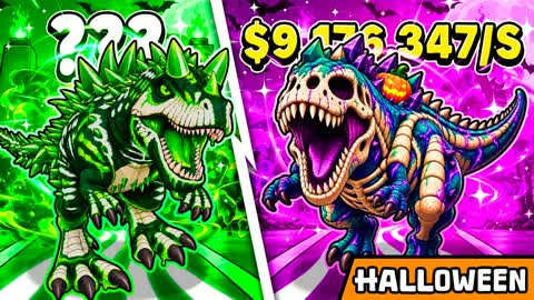STEAL THE DINO [HALLOWEEN]