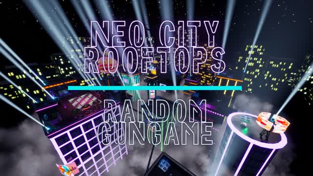 Random Gun Game: Neo City Rooftops 🌇