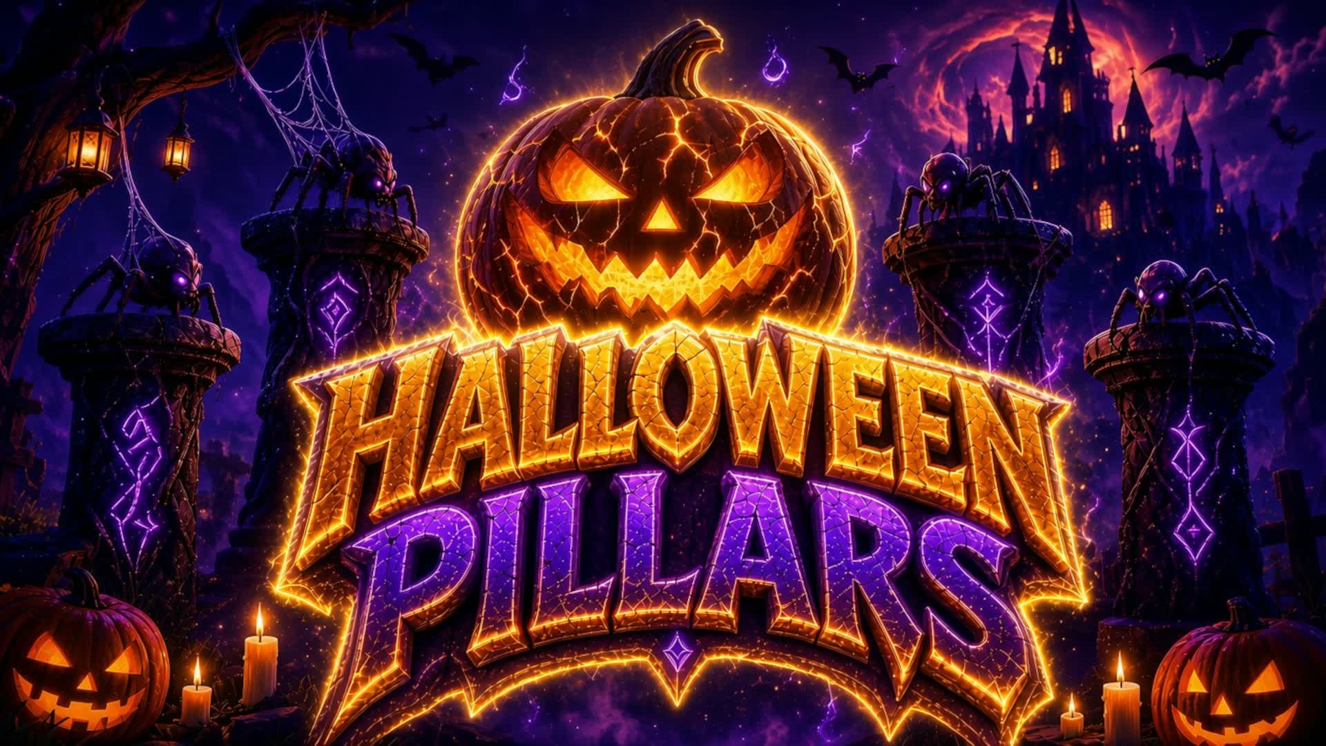 ハロウィンの柱🎃