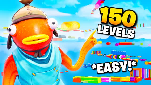 MEGA PARKOUR 150 LEVEL (EASY)