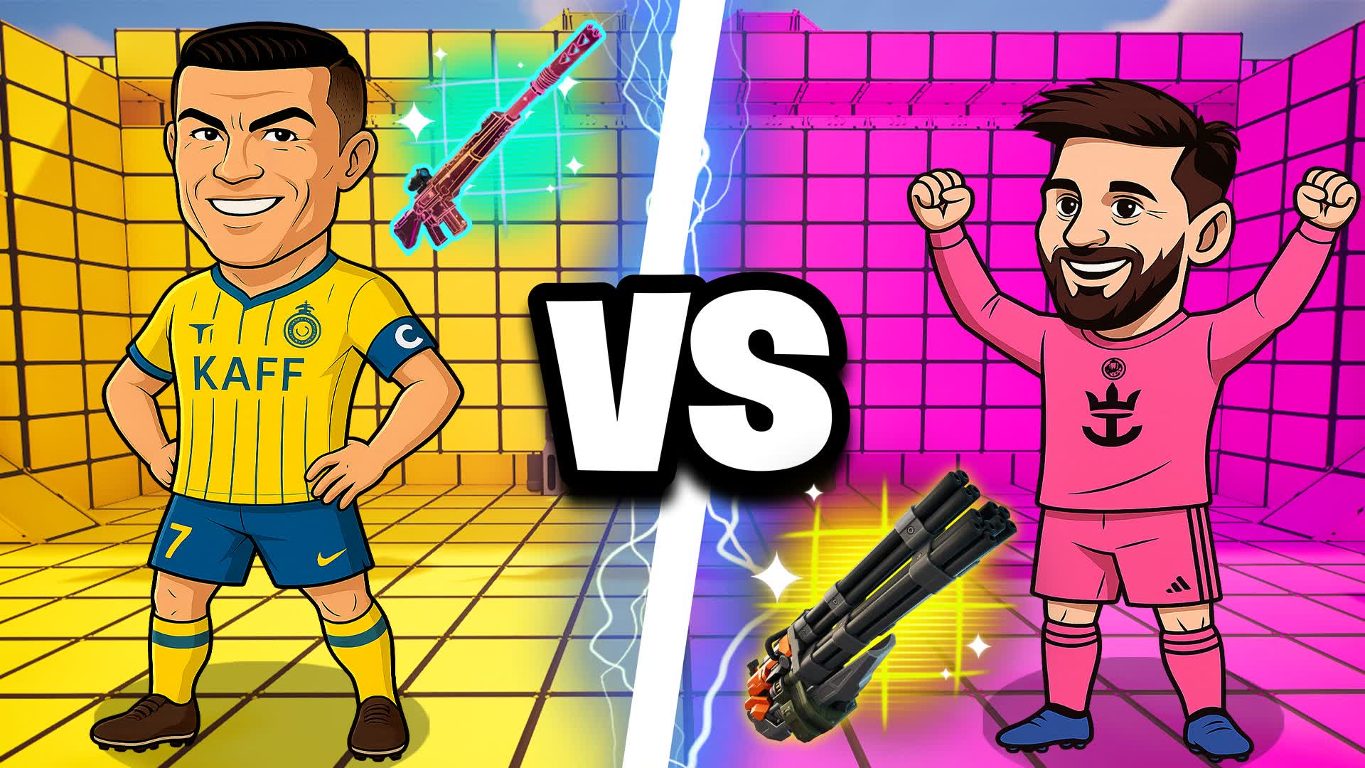 MESSI INTER MIAMI VS RONALDO ALNASSR