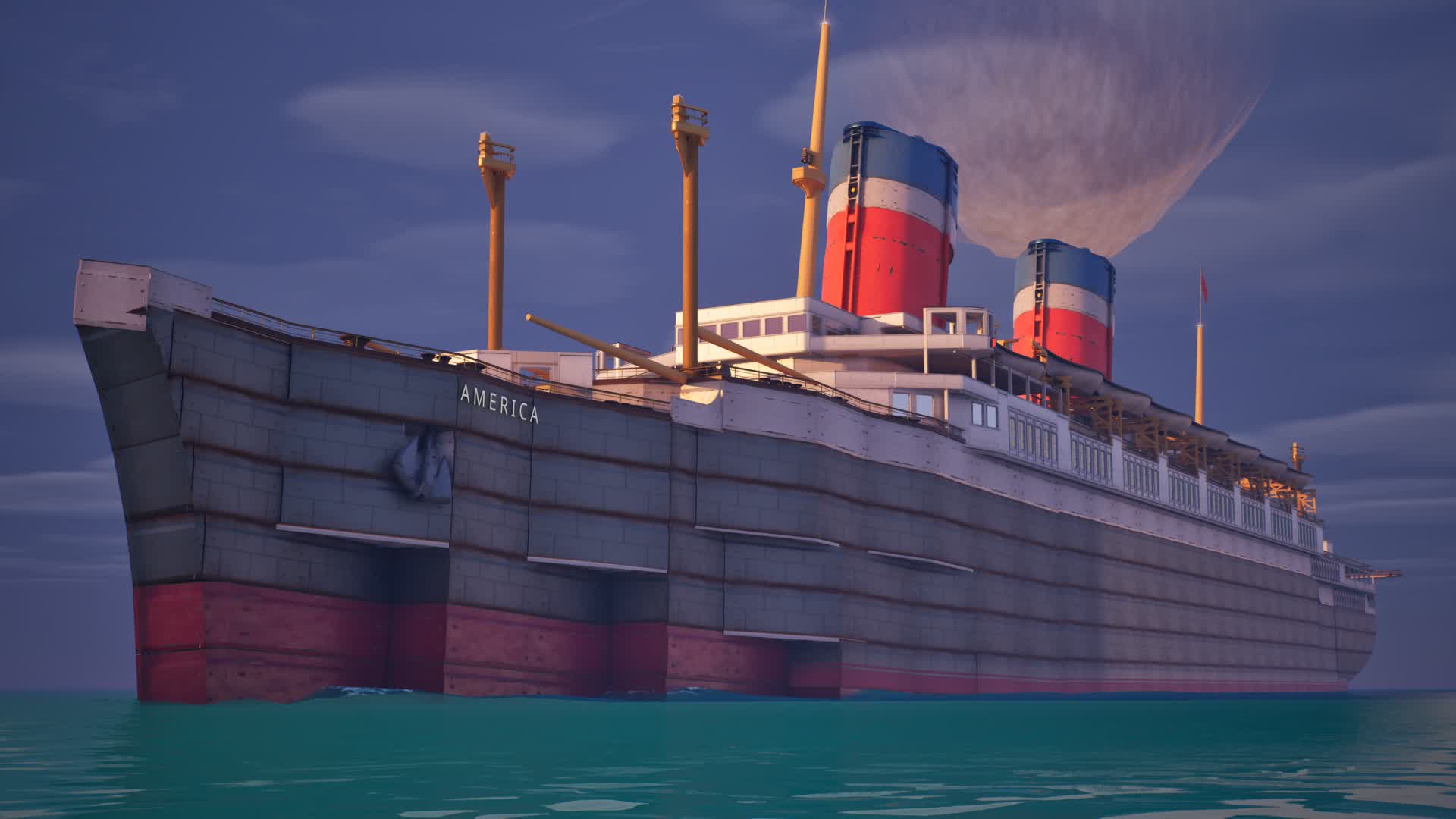 SS AMERICA (1939) - SHOWCASE
