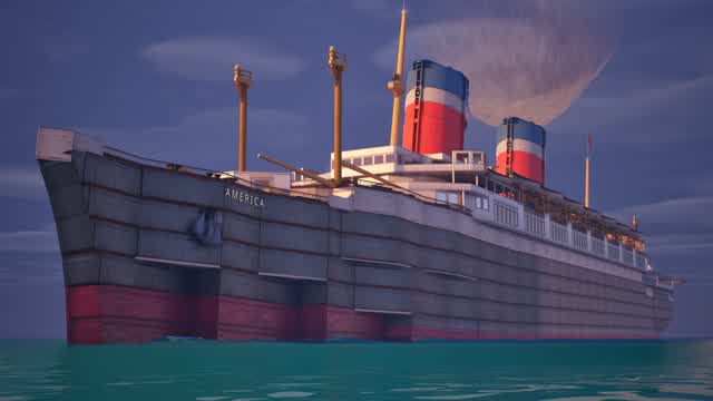 SS AMERICA (1939) - SHOWCASE