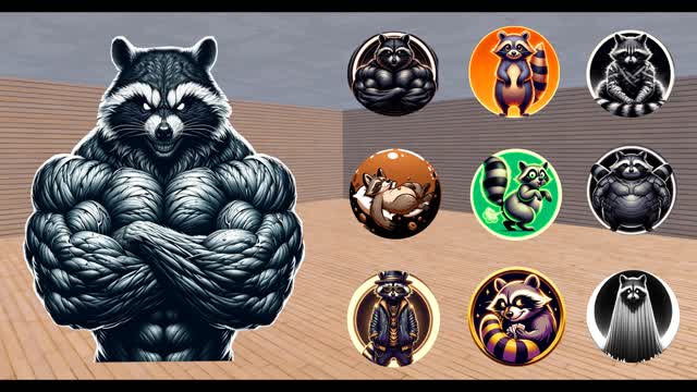 🦝 Raccoon Box Fight 🦝