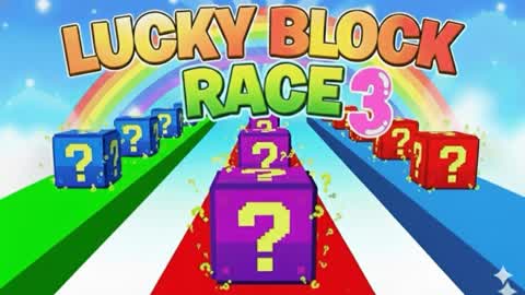 (EPIC) LUCKY BLOCK RACE 3! 🎲