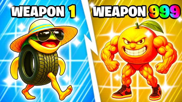 😎SUMMER GUN GAME⭐BRAINROT MEMES😂POWERS