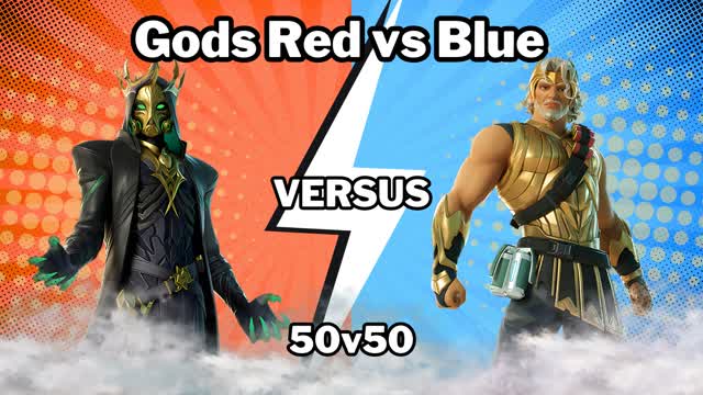 GODS RED VS BLUE 🔴🔵