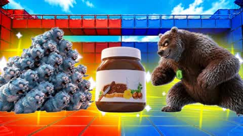 🔴🔵 RED VS BLUE ANGRY BEAR BATTLE 🔴🔵