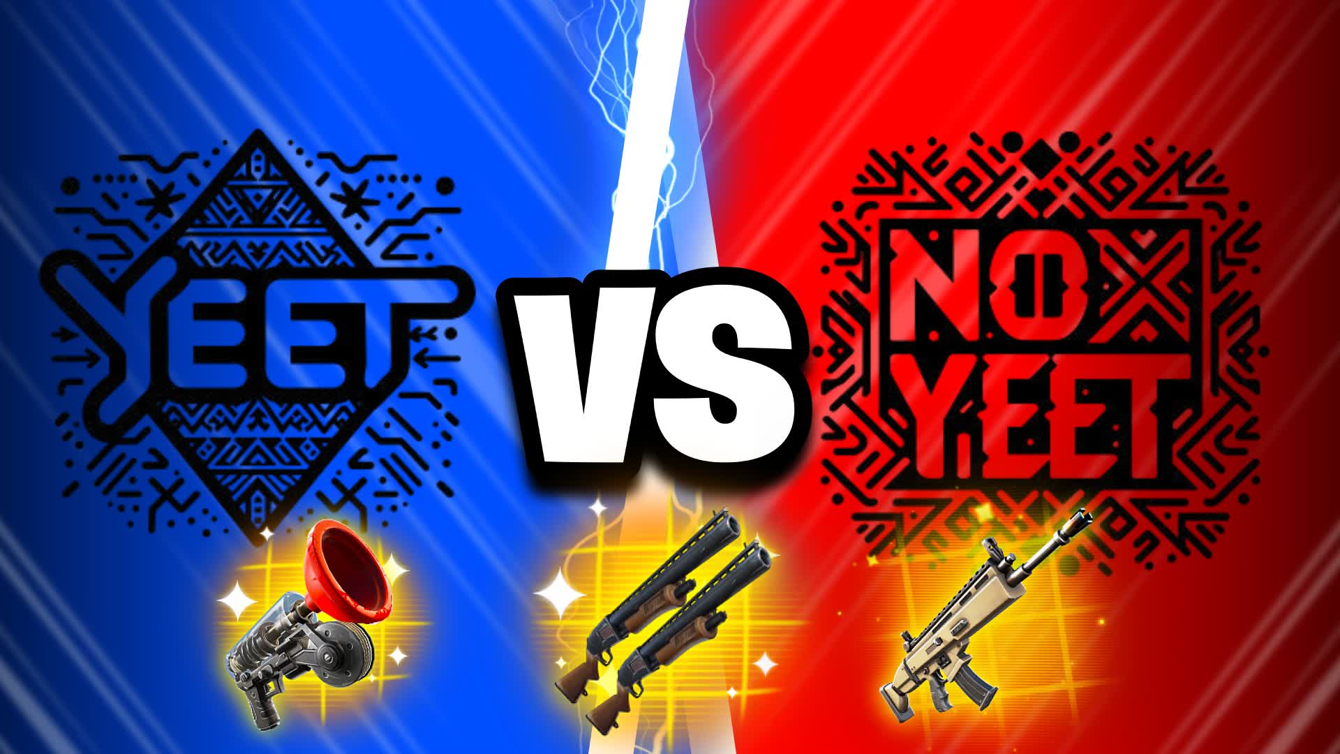 🔵 YEET VS NO YEET 🔴 3485-5405-7926 by nateuk - Fortnite Creative Map ...