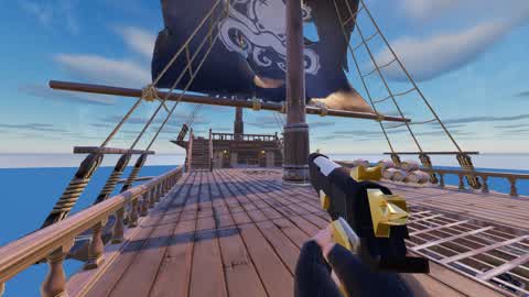 FIRST PERSON GUN GAME - PIRATE SHIP ⚓