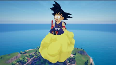 Giant Son Goku and Kintoun Nimbus