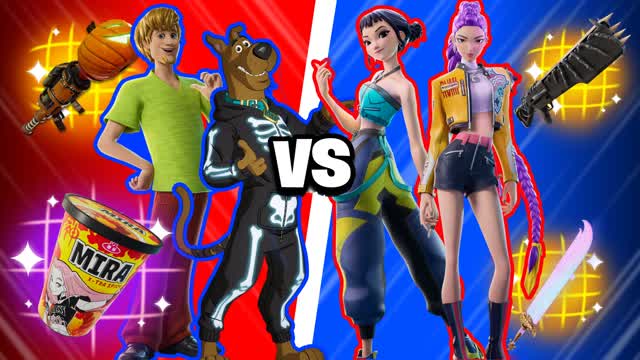 SCOOBY-DOO VS K-POP I RED🔴VS BLUE🔵