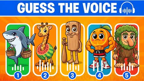 ⭐GUESS THE VOICE 🎙️⭐