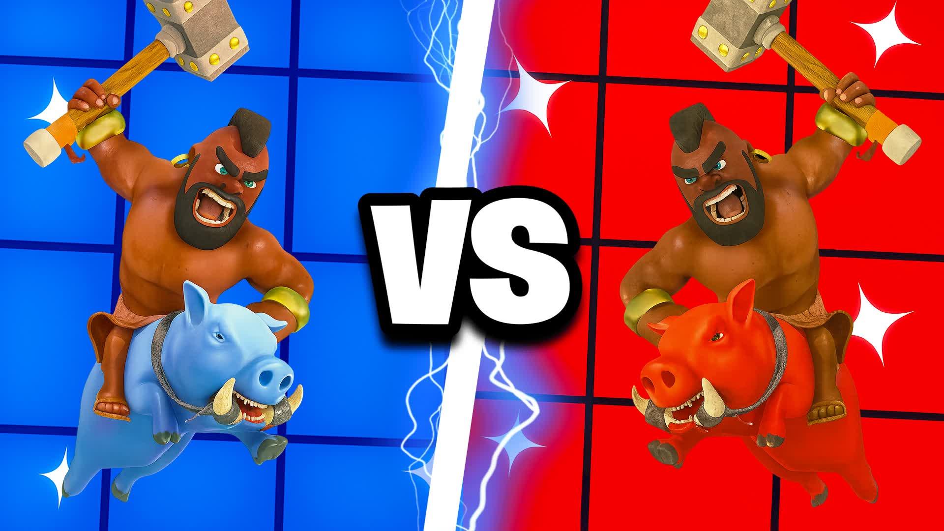 SUPER HOGRIDER RED VS BLUE 🔴🔵