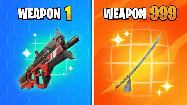 đ„GUN GAMEđ«ONE SHOTđ«INFINITE WEAPONS