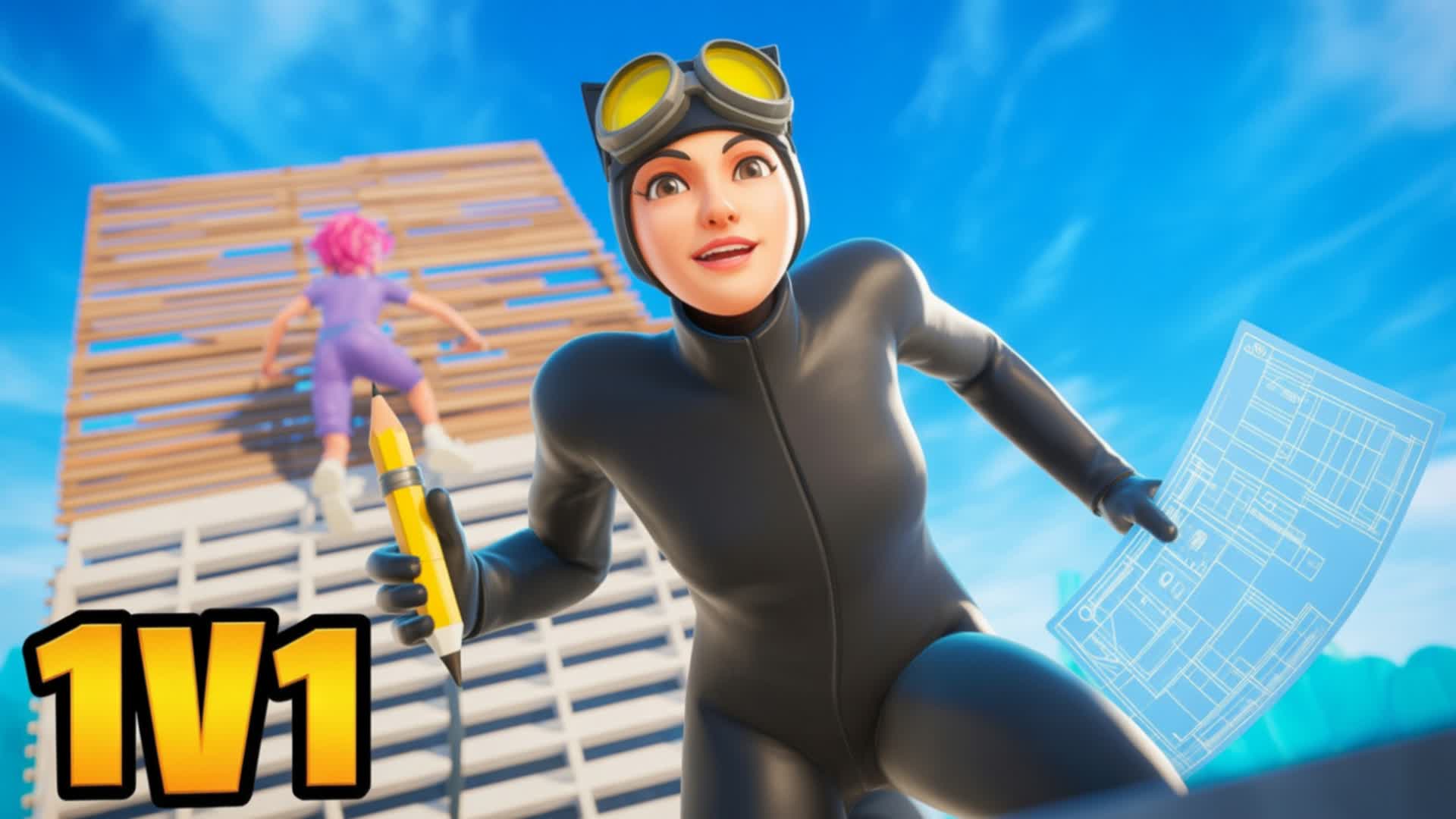MOUDX 1V1 Build Fights!