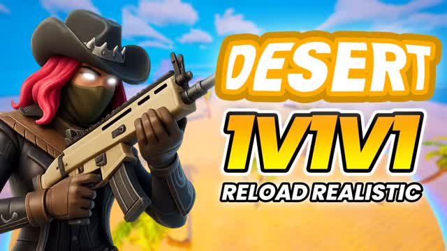 Simple Desert 1V1V1 Reload Realistic
