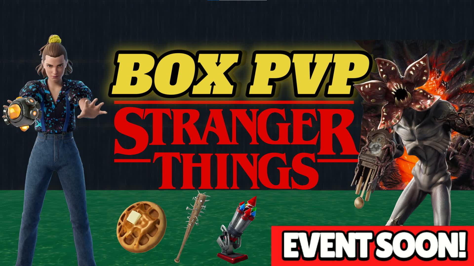 ストレンジャーシングスのボックスPvP🔥