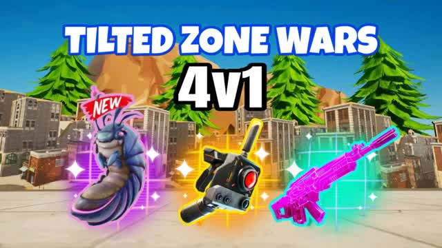 TILTED ZONE WARS 💥🚀 4V1 💥