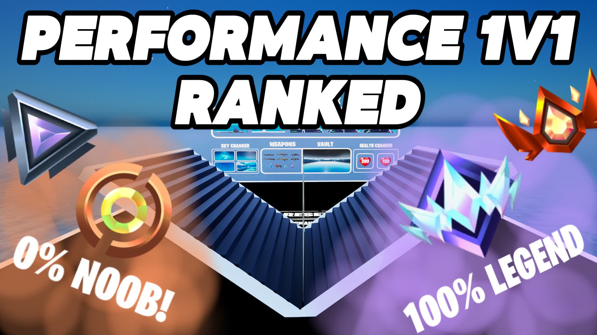 VAULT 1v1 I RANKED 402110212319 by nawun Fortnite Creative Map Code