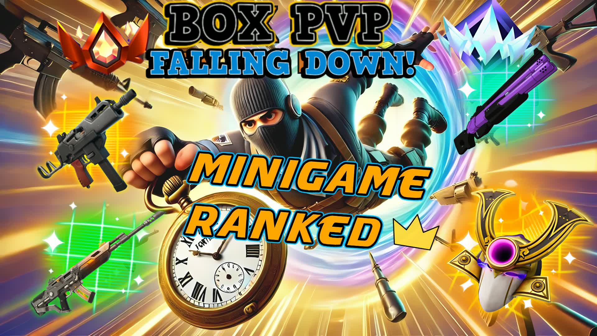 MINIGAME 🌀 BOX PVP💥FLOOR DISAPPEAR