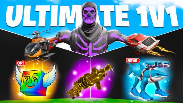 ULTIMATE 1V1 FFA ALL GUNS & VEHICLES 🎯