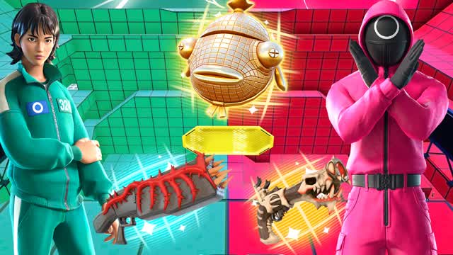 CRAZY SQUID RED VS GREEN 🔴🟢