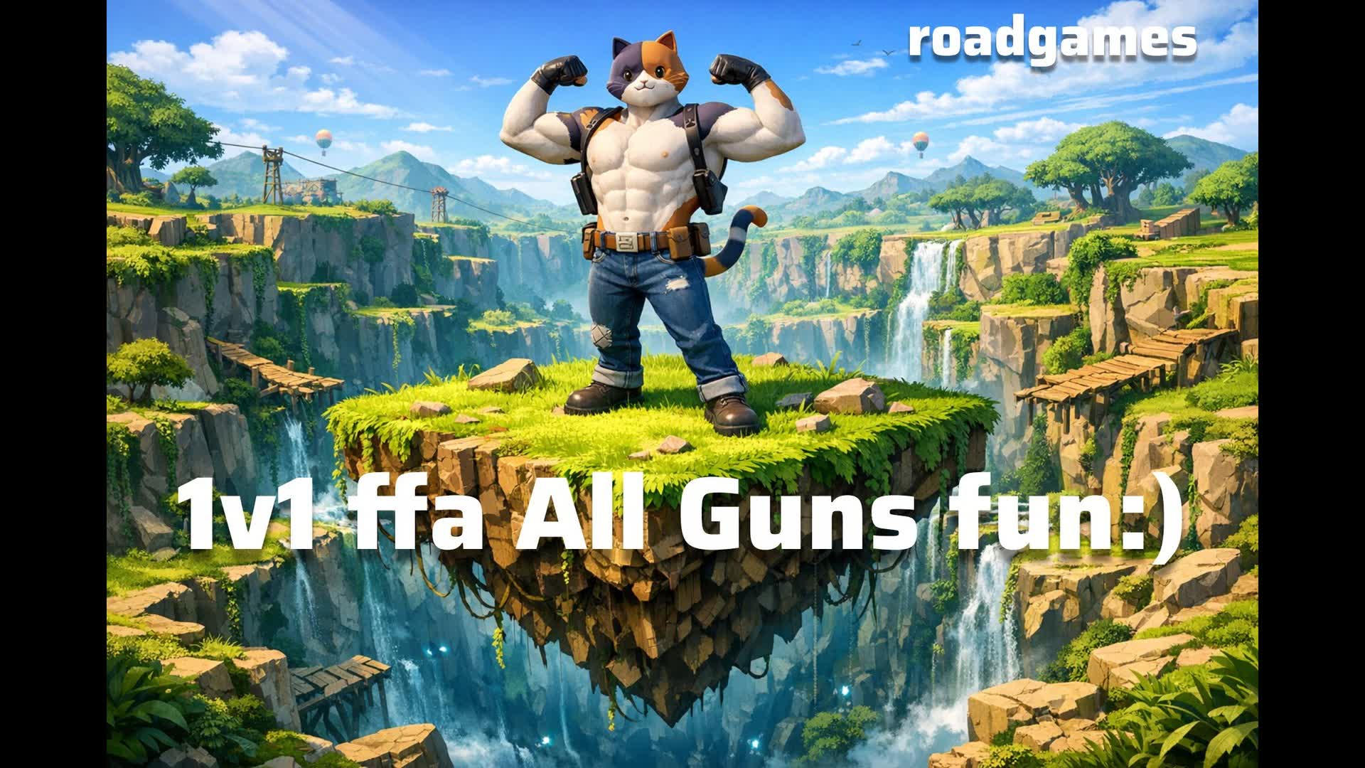 1対1の全員武器ありでの楽しい対決