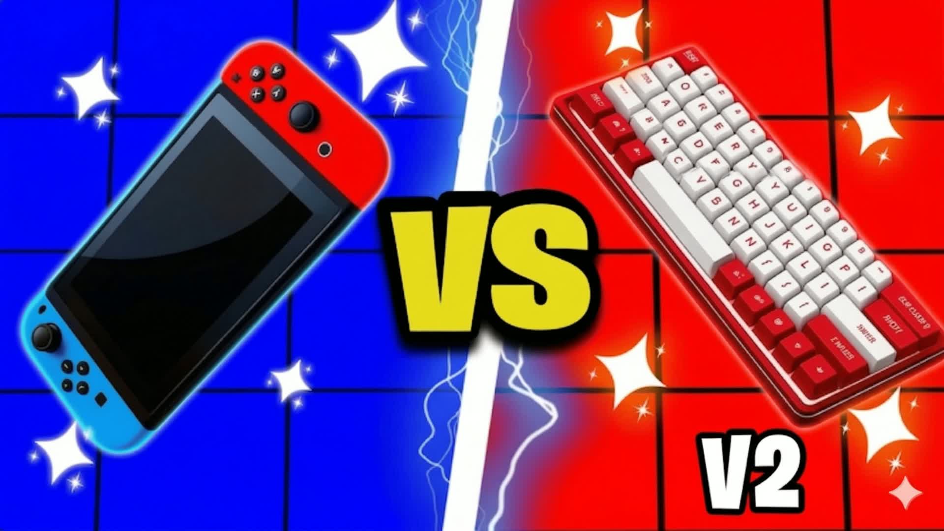 SUPER SWITCH VS PC RED VS BLUE 🔴 🔵V7