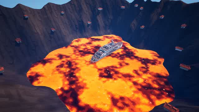 Lava pvp حروب منطقة الحمم البركانية