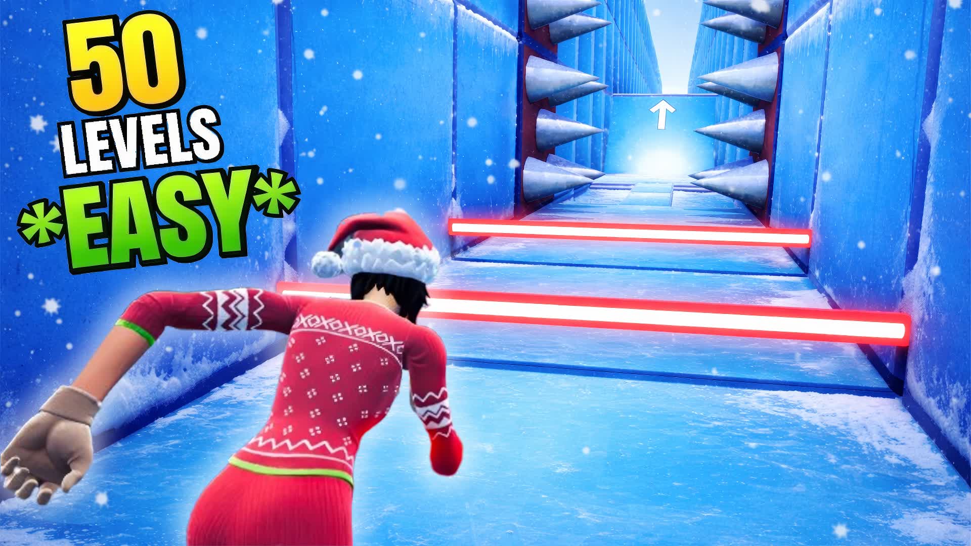 ❄️EASY PARKOUR 50 LEVELS❄️