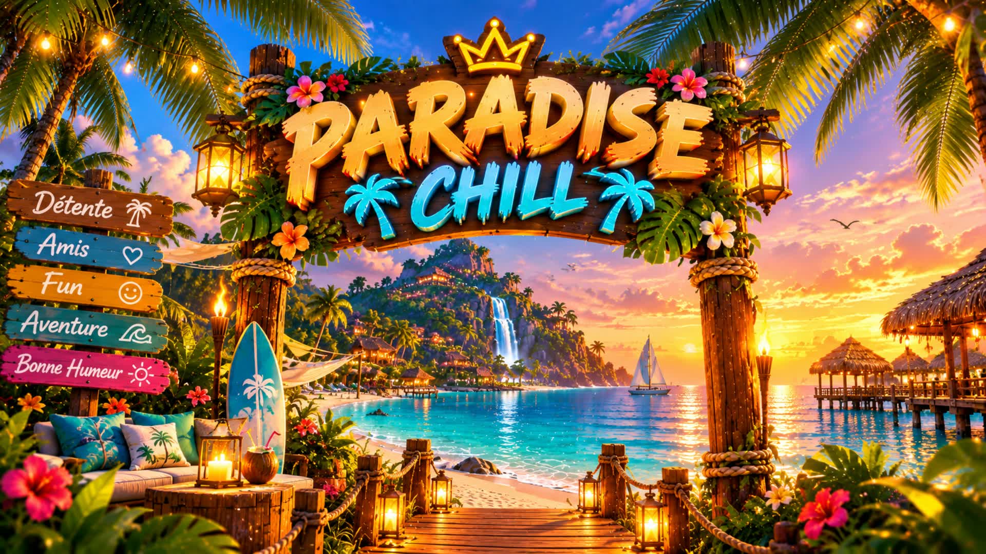 🏝 PARADISE CHILL 🏝