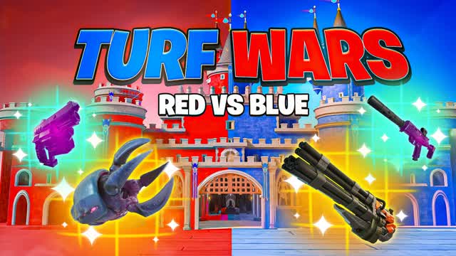 TURF WARS |🔴RED VS BLUE🔵